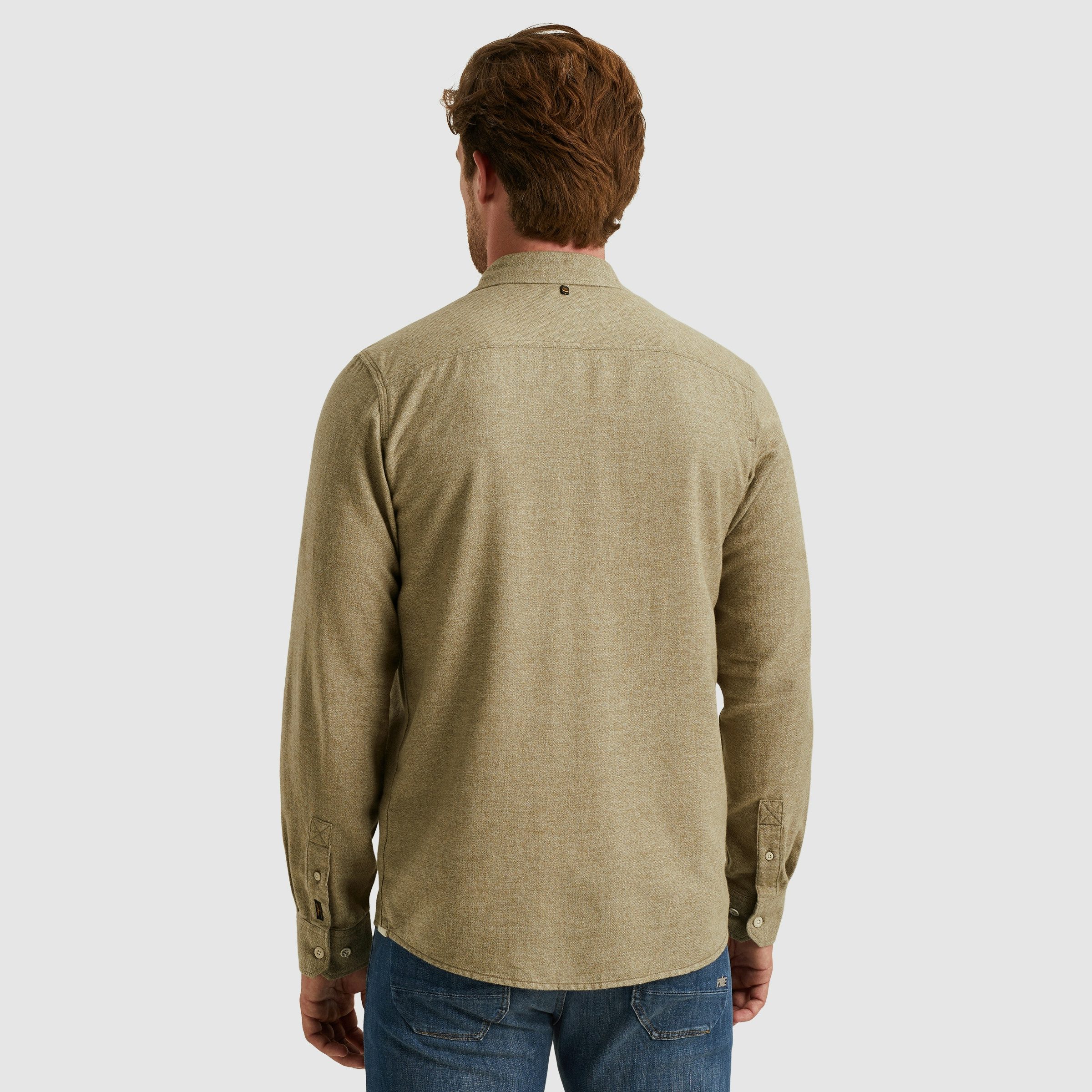 PME LEGEND Langarmhemd mit Knopfleiste