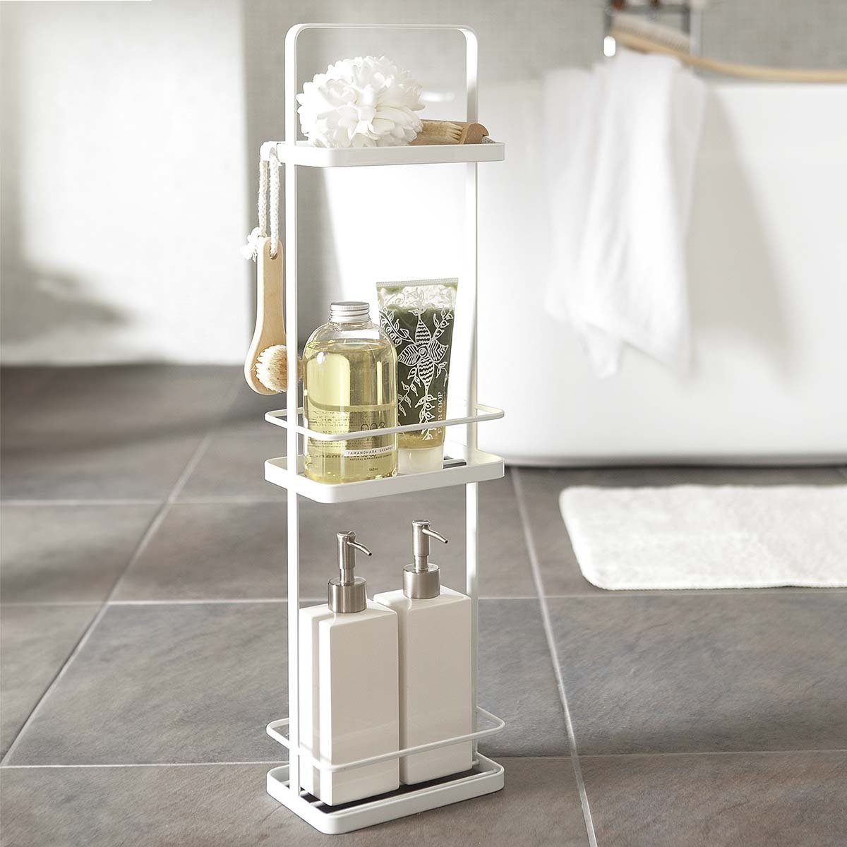 Yamazaki Badregal "Tower" stehend ohne Bohren günstig online kaufen