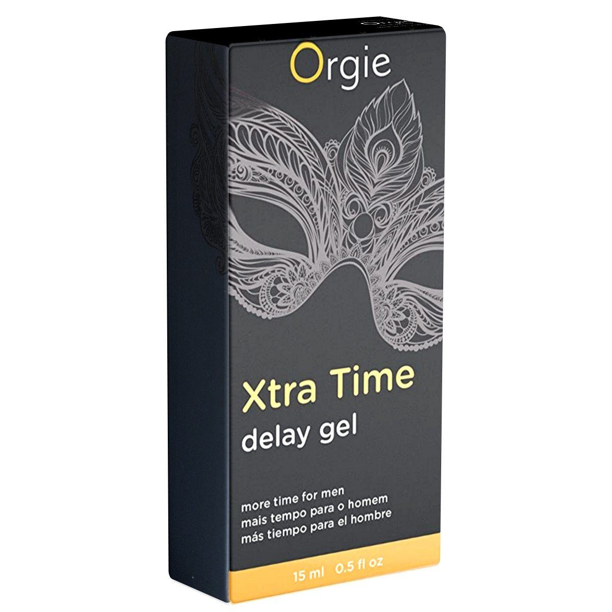 Orgie Verzögerungsmittel Xtra Time - im mit Delay Gel Ausdauer Bett mehr For Flasche aktverlängerndes für Him, Gel 15ml