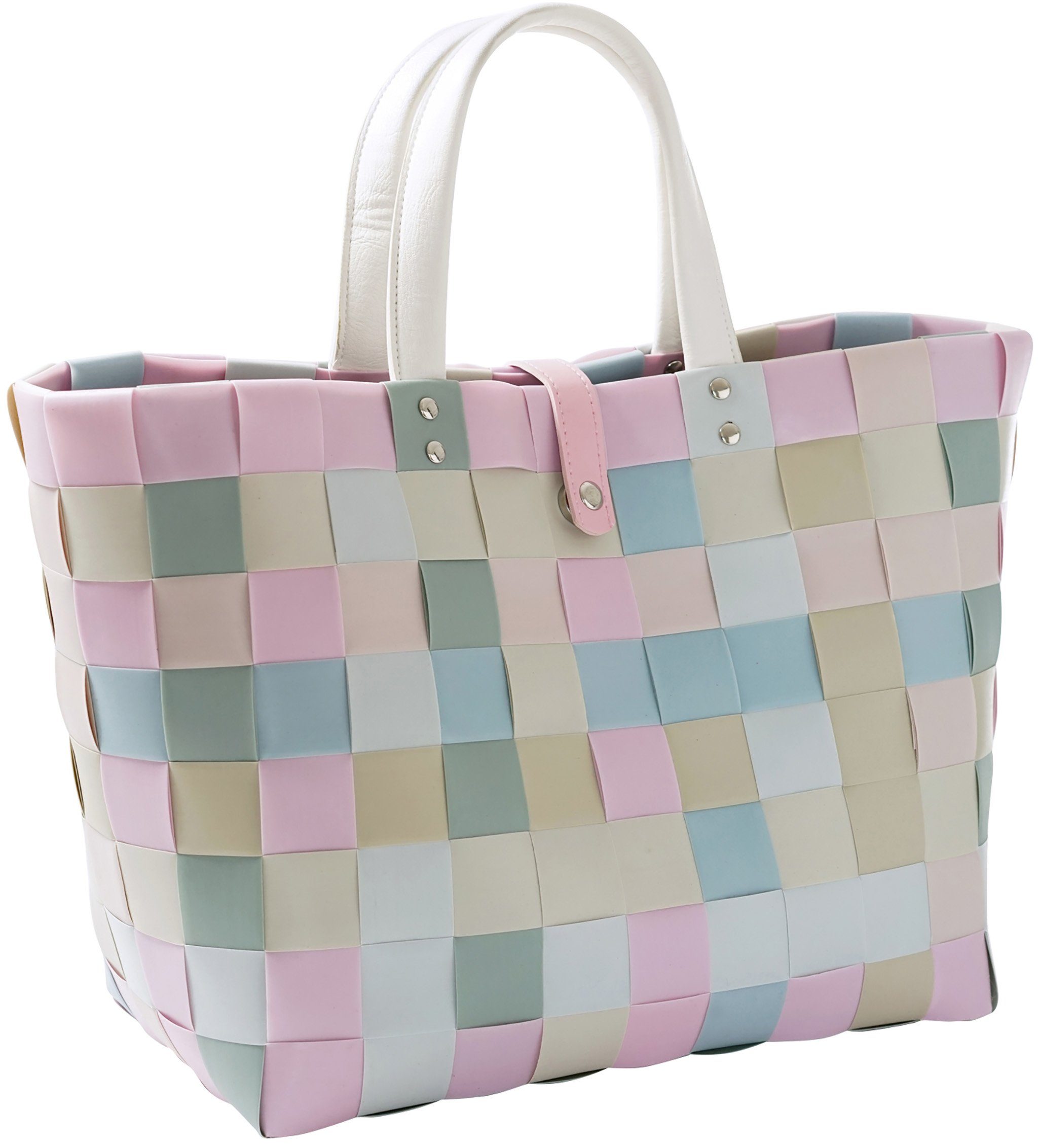 Kobolo Einkaufsshopper Einkaufstasche CANDY XL Henkeln und Verschluss, 12 l günstig online kaufen