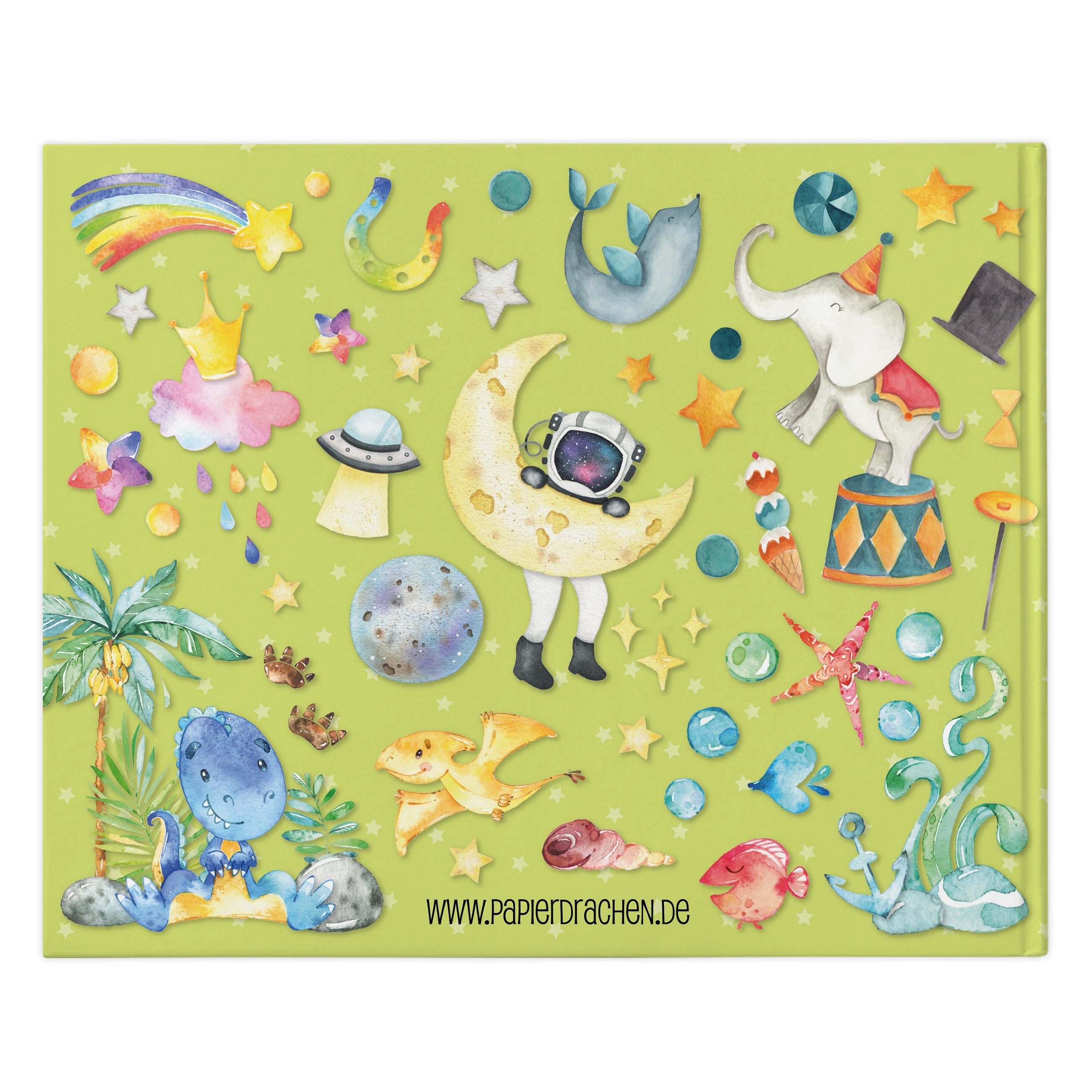 PAPIERDRACHEN Tagebuch Freundebuch für Kinder - Schulfreunde