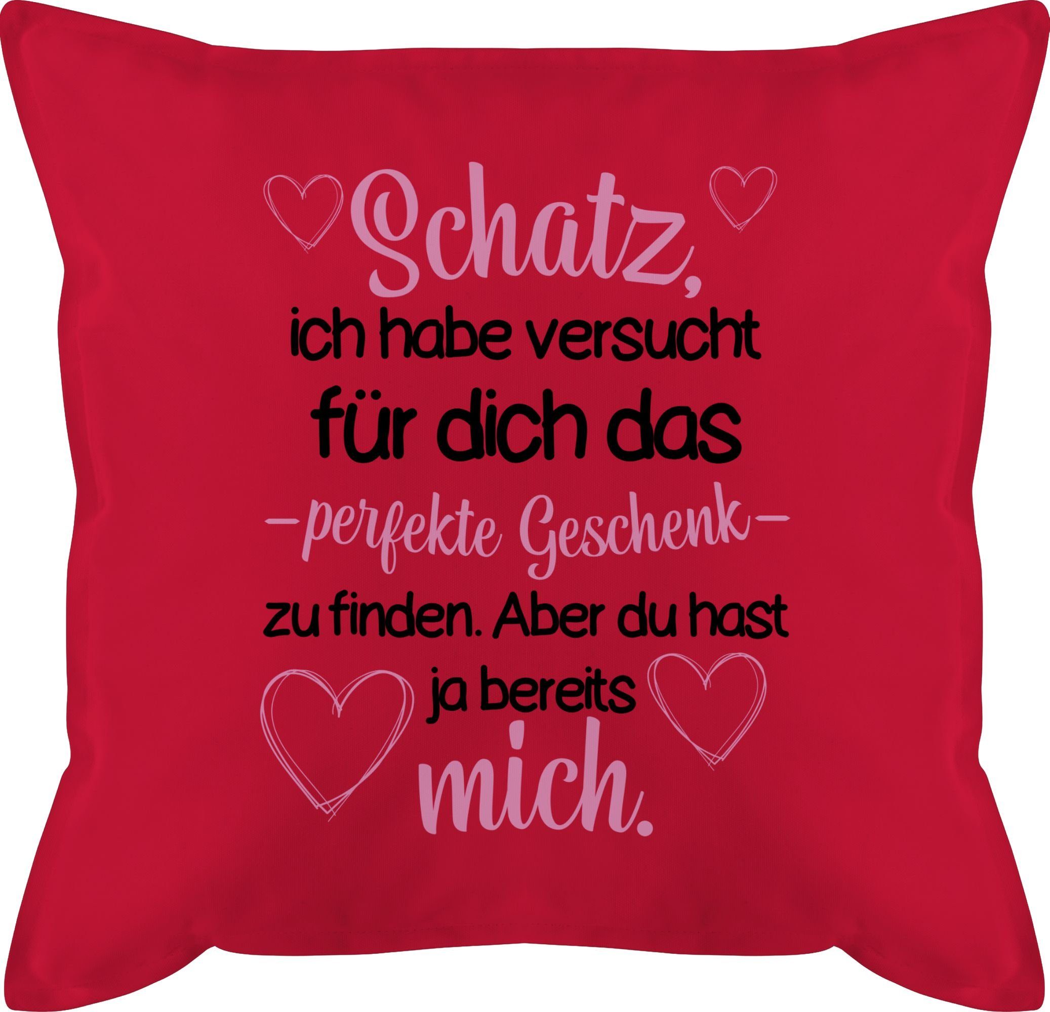 Dekokissen Schatz habe versucht das perfekte Geschenk zu finden