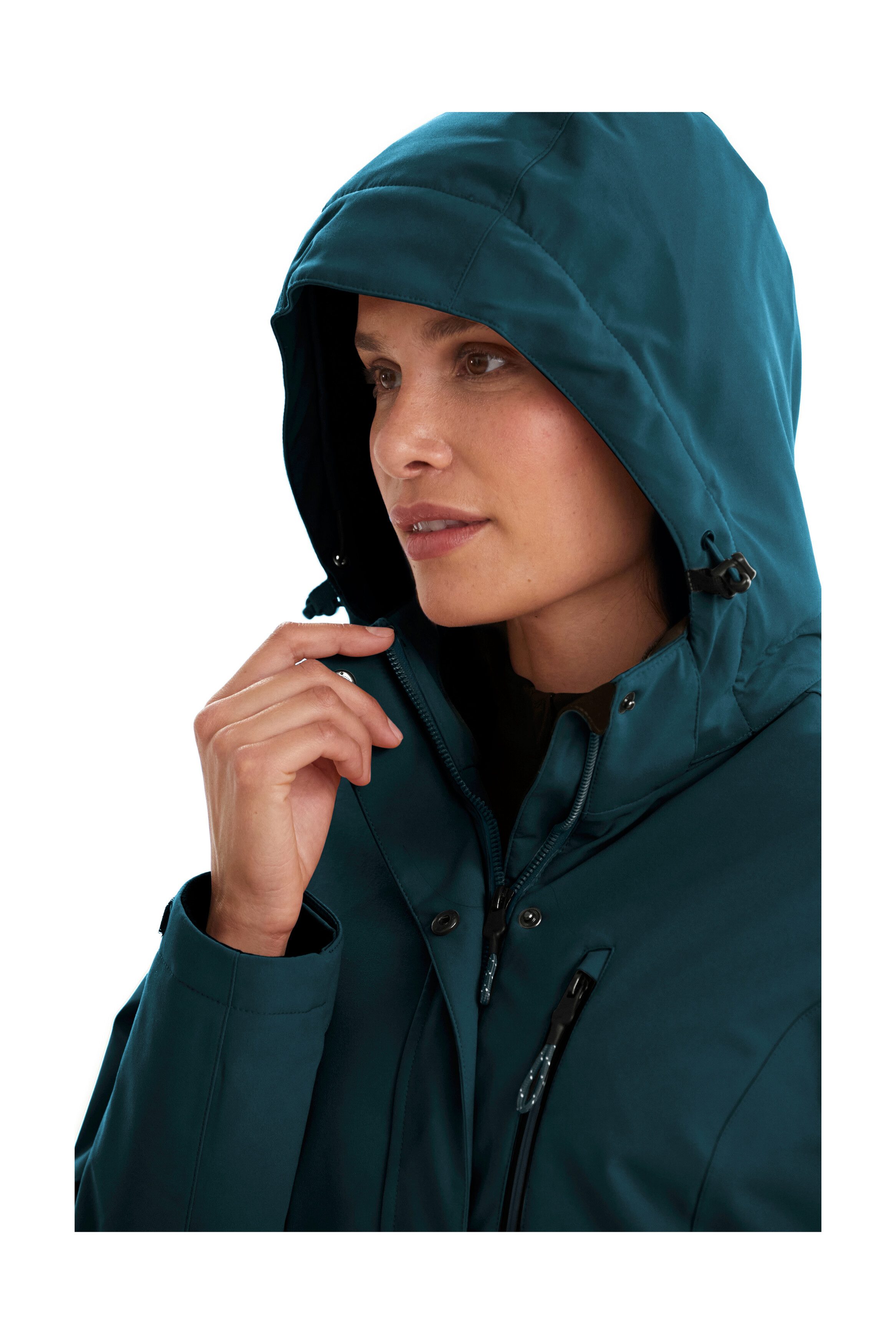 Killtec Outdoorjacke KOW 140 WMN JCKT Wasserdichte Damenjacke, atmungsaktiv, abnehmbare Kapuze – Bild 4 von 5