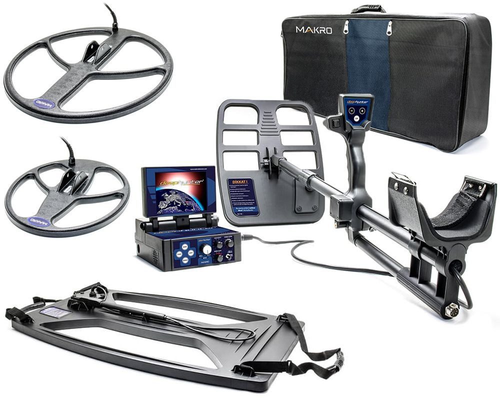 Metalldetektor Nokta Deephunter 3D Pro Package Bodenscanner Metalldetektor
