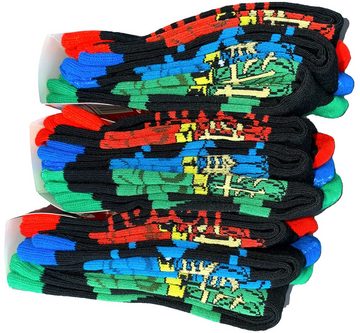 LEGO® Feinsocken LEGO® NINJAGO Socken Set 6 Paar Kindersocken