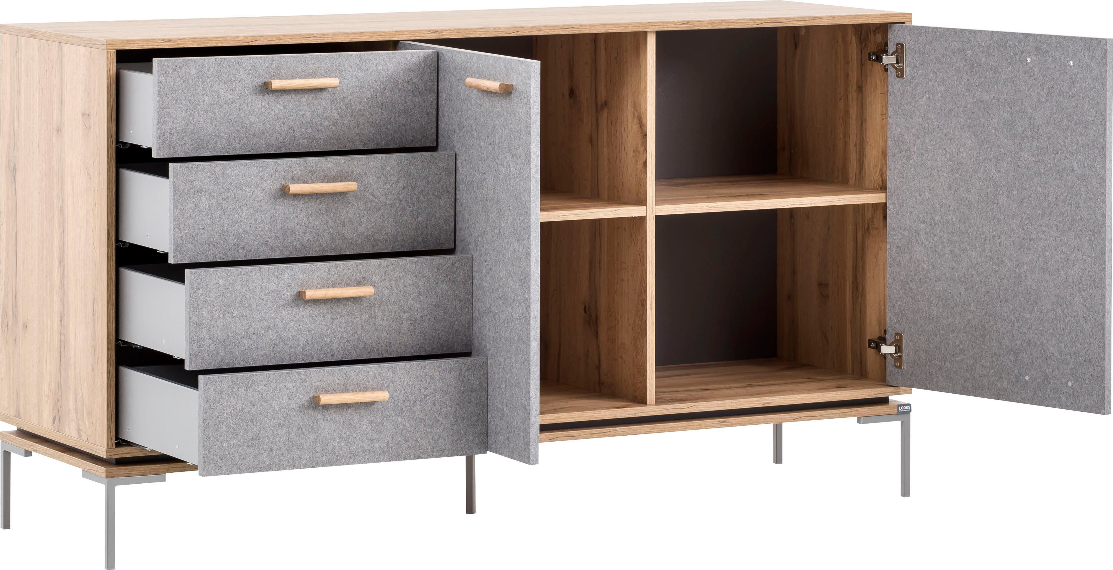 LOOKS by Wolfgang Joop Sideboard, Breite 154,6 cm