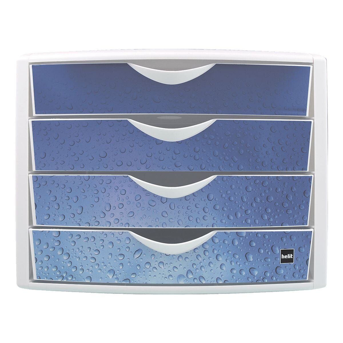 HELIT Schubladenbox the chameleon, mit 4 Schubladen, geschlossen, stapelbar