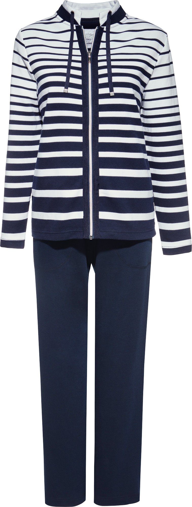 Hajo Freizeitanzug Damen-Freizeitanzug, Streifen günstig online kaufen