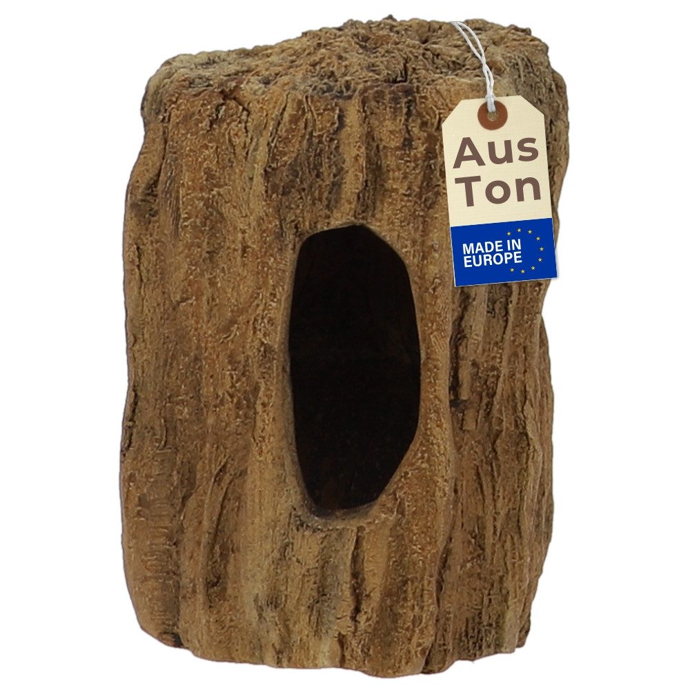 GarPet Aquariendeko Aquarium Deko Höhle Baumstumpf Terrarium Deko fürs Aquarium Laichhöhle