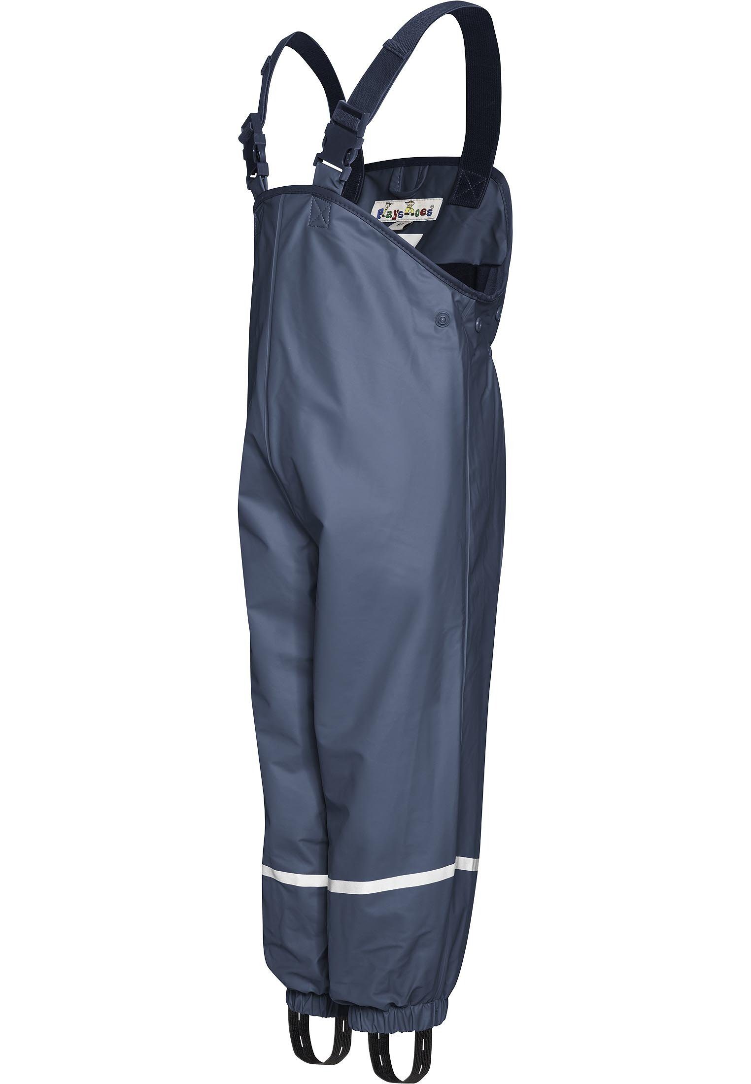 Regenhose Fleece-Trägerhose gefüttert