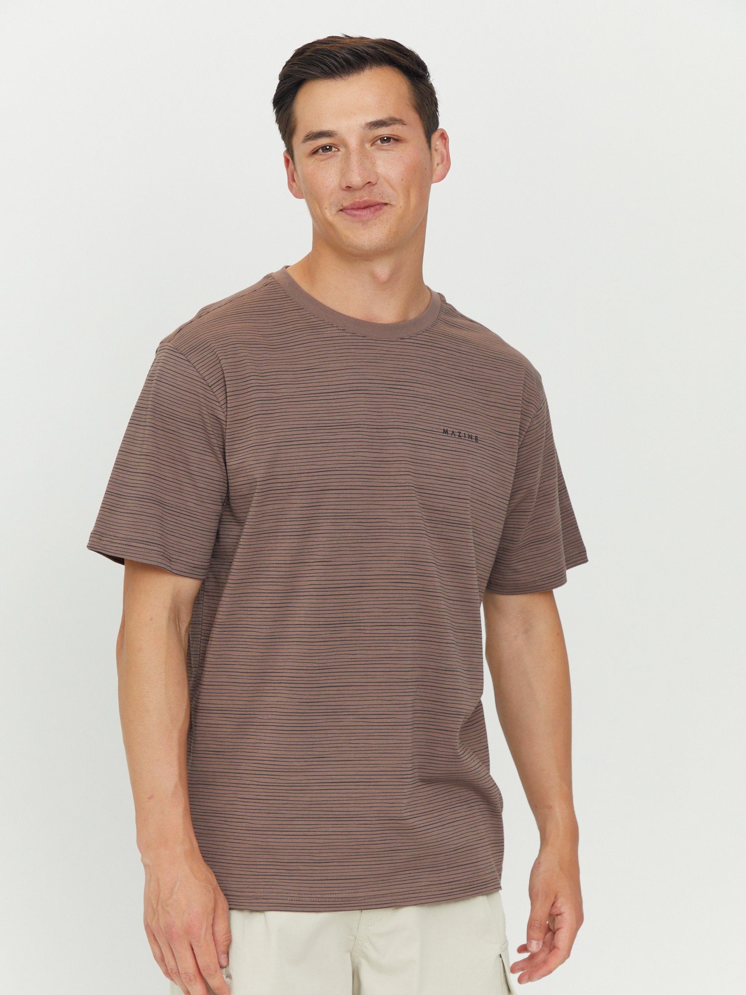 MAZINE T-Shirt Keith Striped T unterziehshirt unterhemd kurzarm
