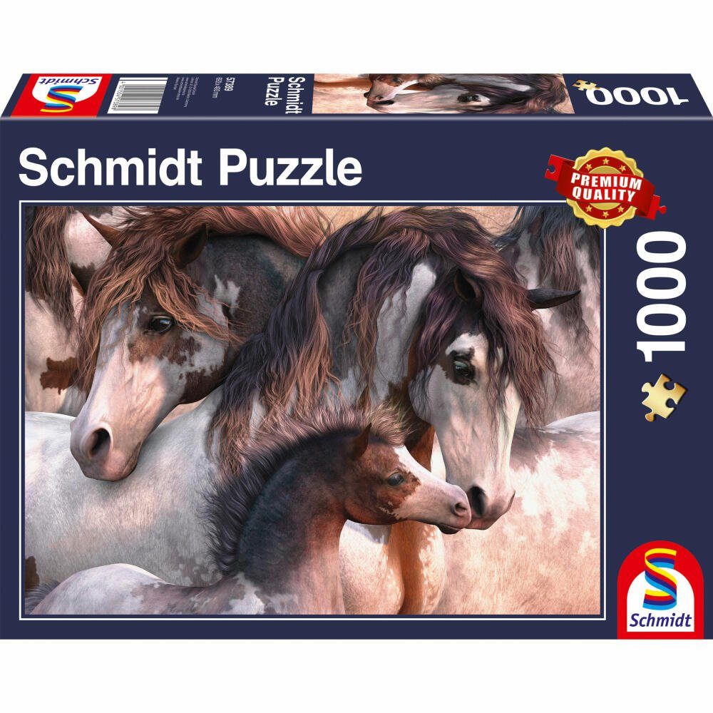 Puzzle Pinto-Herde 1000 Teile