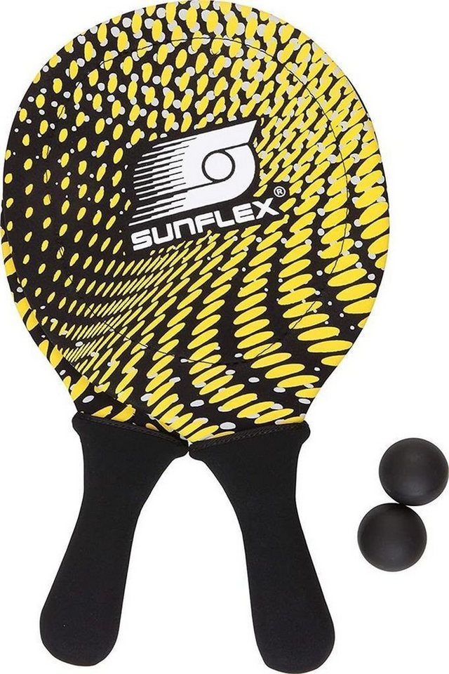 Sunflex Beachballschläger Neopren Beachball Set Splash schwarz