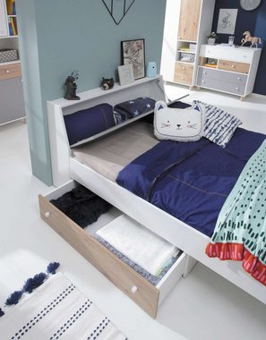 99rooms Kinderbett Donna (Kinderbett, Bett), 90/120x200 cm, mit Schublade, FSC-Zertifizierung, Liegekomfort, Modern Design