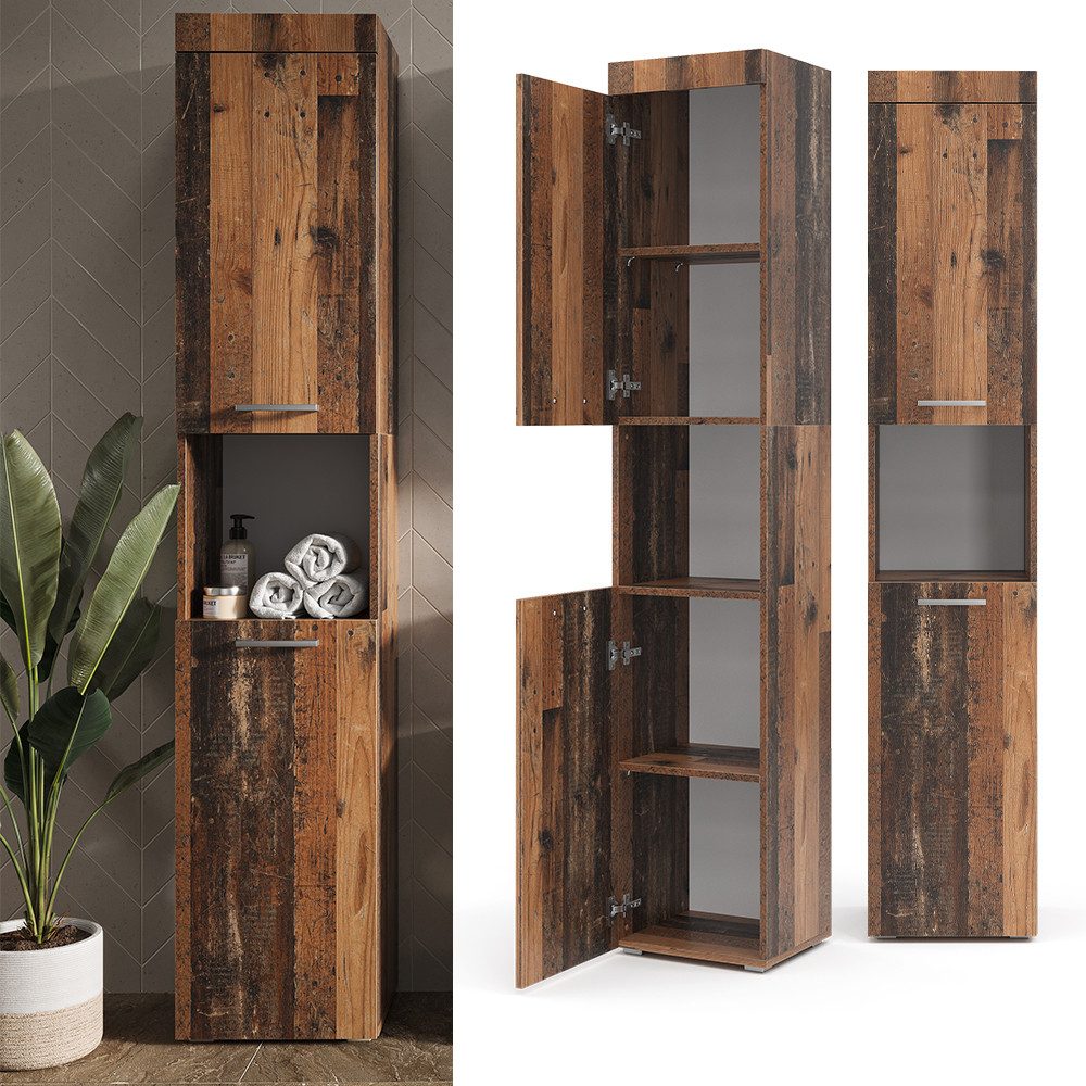 Vicco Hochschrank Luna, Oldstyle, 37 x günstig online kaufen