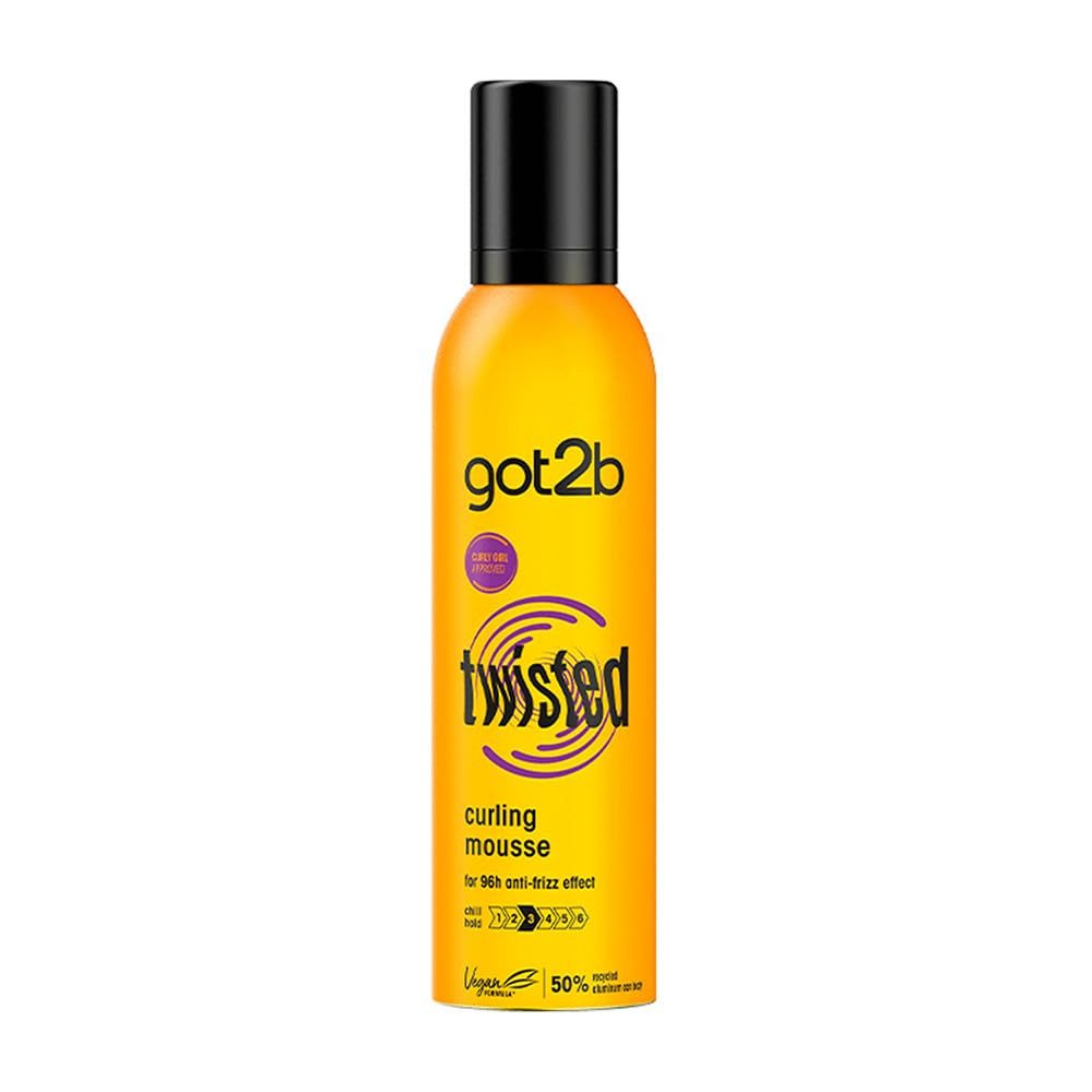 got2b Haarmousse 1x GOT2B TWISTED double curling power mousse 250 ml, 1-tlg., für definierte Locken