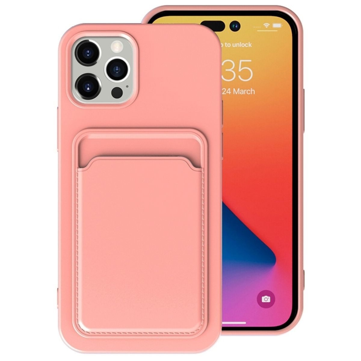 König Design Handyhülle Apple iPhone 14 Pro, Schutzhülle Case Cover Backcover Etuis Bumper