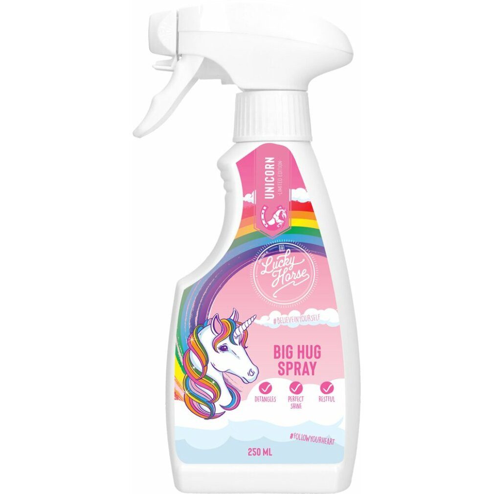 Lucky Horse Pferdebürste Unicorn Knuffel Spray