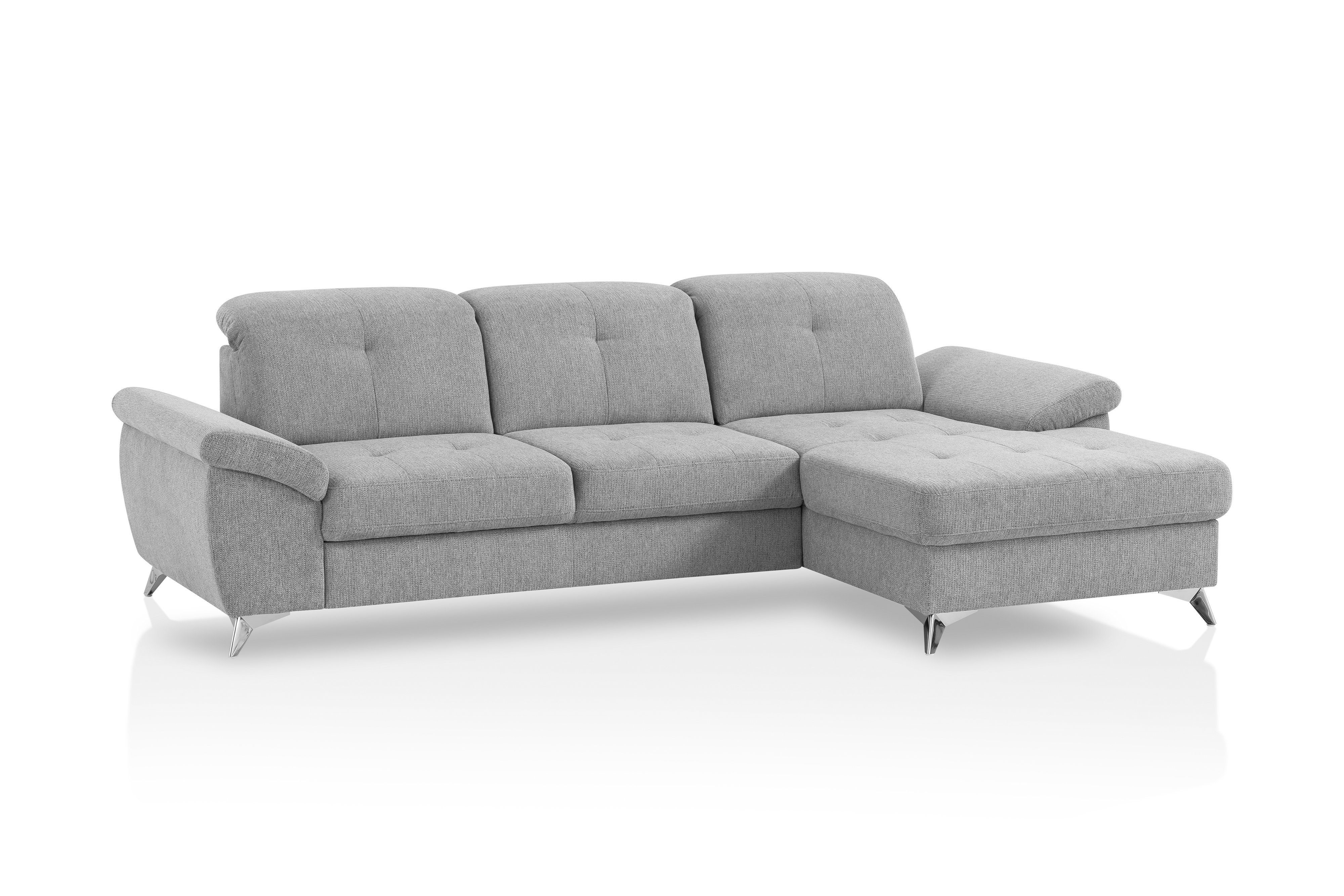 XDREAM Ecksofa Korfu, mit Schlaffunktion, Bettkasten günstig online kaufen