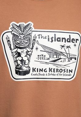 KingKerosin Longsleeve The Islander mit Raglanärmel