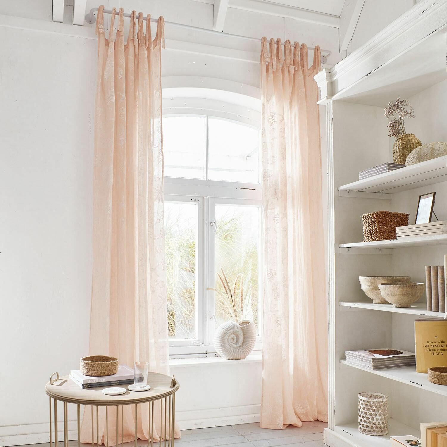 Mirabeau Vorhang Gardine Pepy rosa/weiß günstig online kaufen