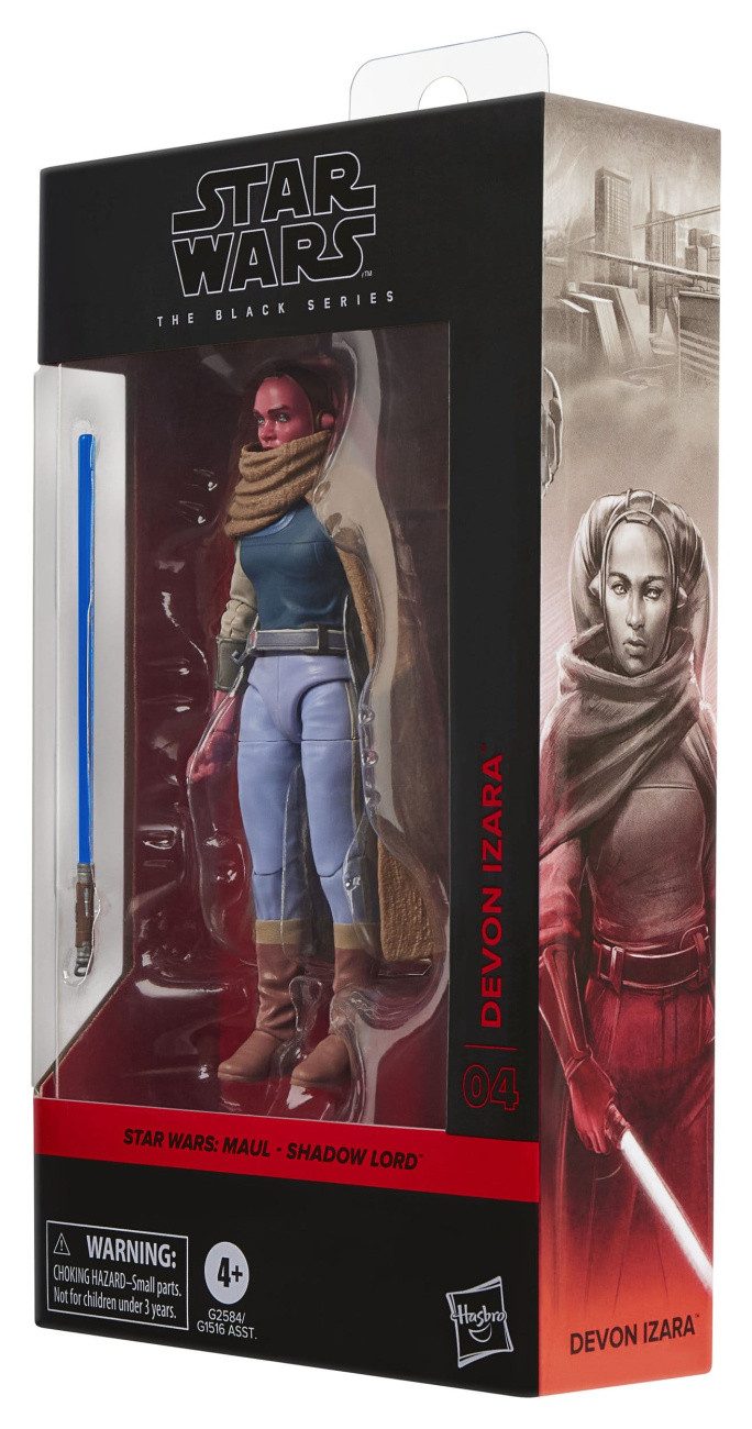 Hasbro Actionfigur Star Wars: Maul - Shadow Lord Black Series Actionfigur Devon Izara 15