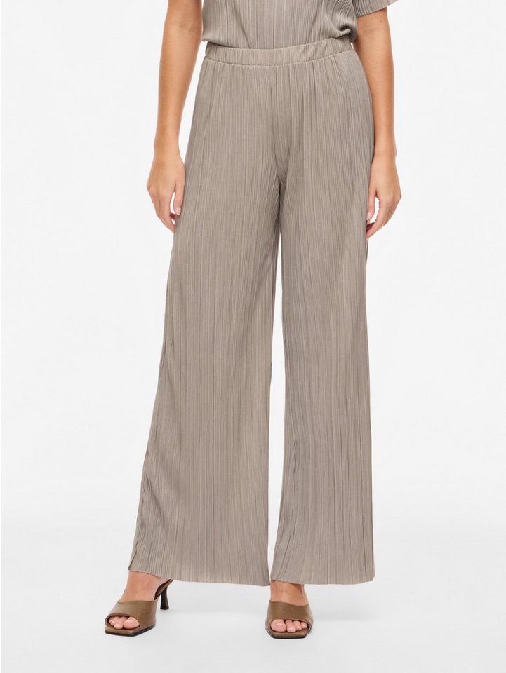 Vila Schlupfhose VIPLISA HW LOOSE PANTS - NOOS Sommerhose, plissierte Optik