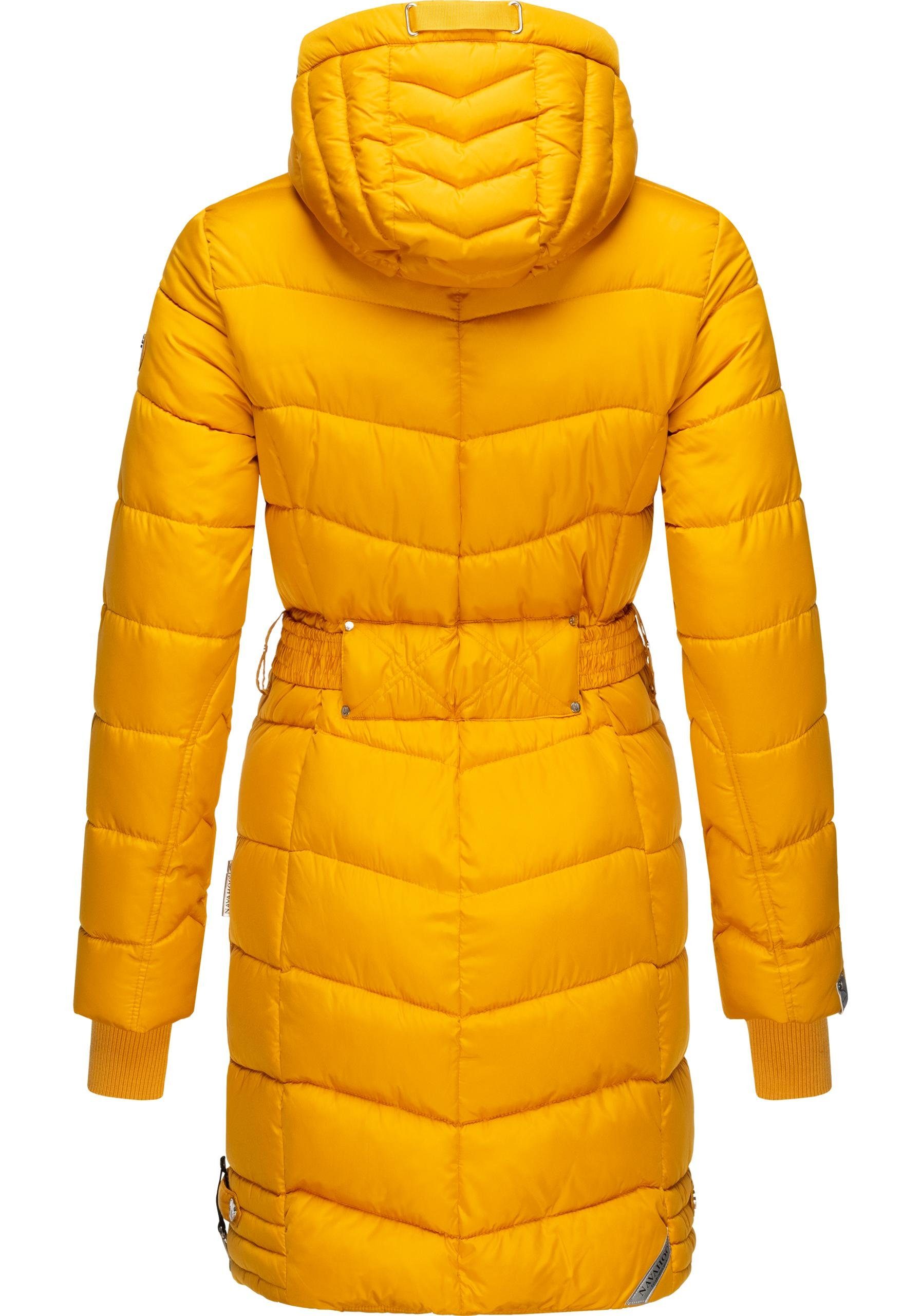 Navahoo Steppmantel Alpenveilchen Stylischer Wintermantel mit schicken Details