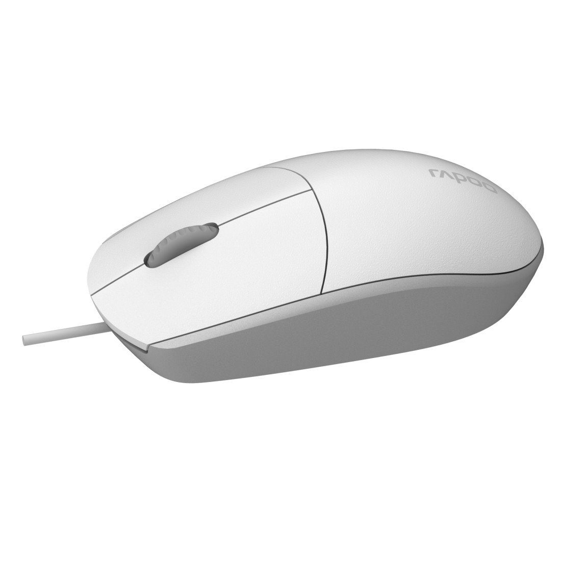 Rapoo N100 kabelgebundene Maus, DPI 1600 (kabelgebunden) weiß Maus