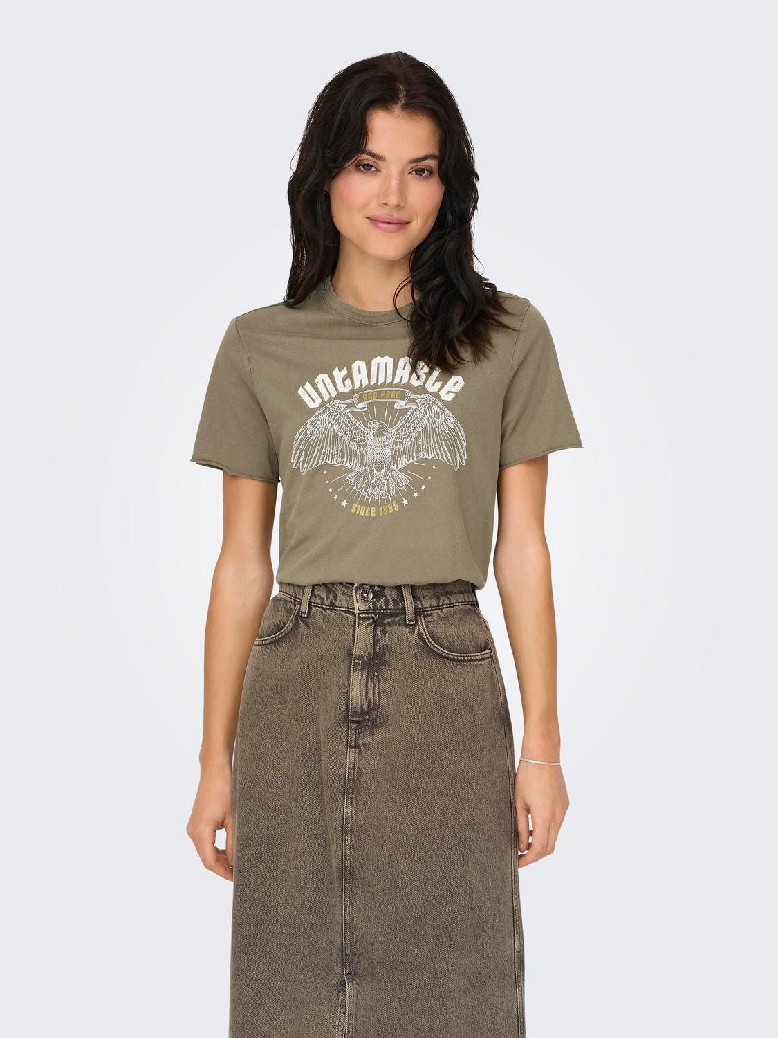 ONLY Rundhalsshirt ONLLUCY REG S/S TOP günstig online kaufen