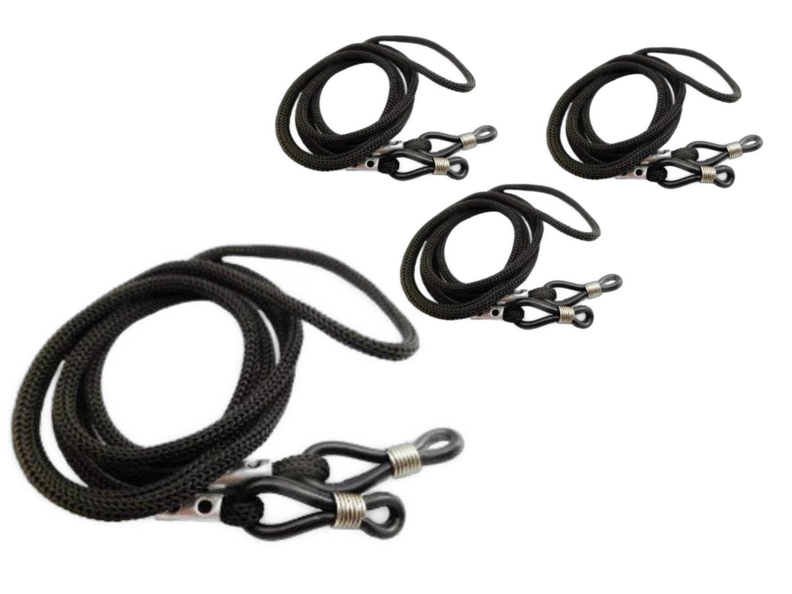 optiker-dietrich.de Brillenetui Brillenband 4er Set Schwarz