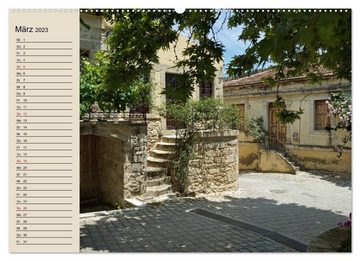 CALVENDO Wandkalender Großer Grieche Kreta (Premium, hochwertiger DIN A2 Wandkalender 2023, Kunstdruck in Hochglanz)