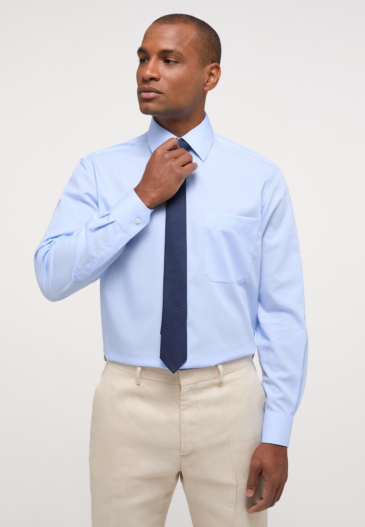 Eterna Langarmhemd COMFORT FIT NON IRON (bügelfrei)