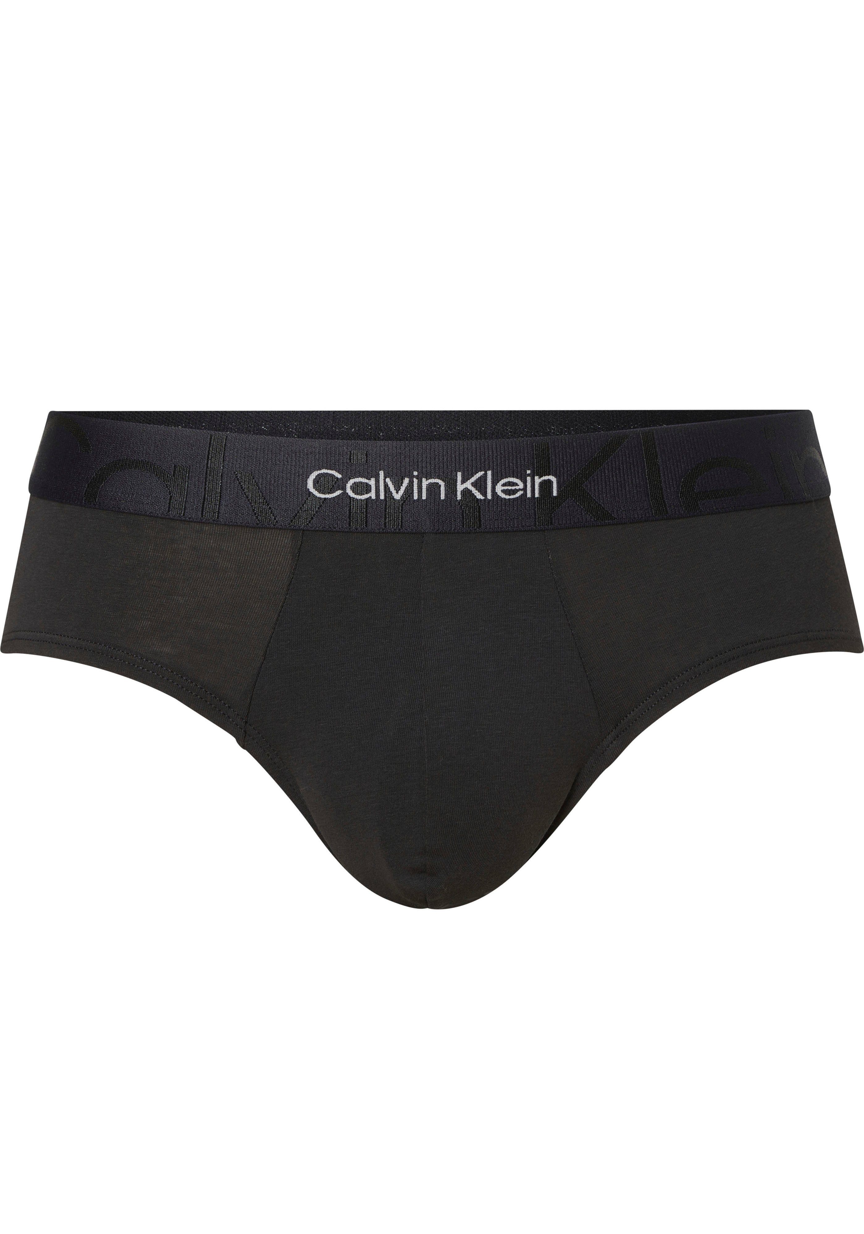 Calvin Underwear Slip am mit Logoschriftzug Wäschebund Klein