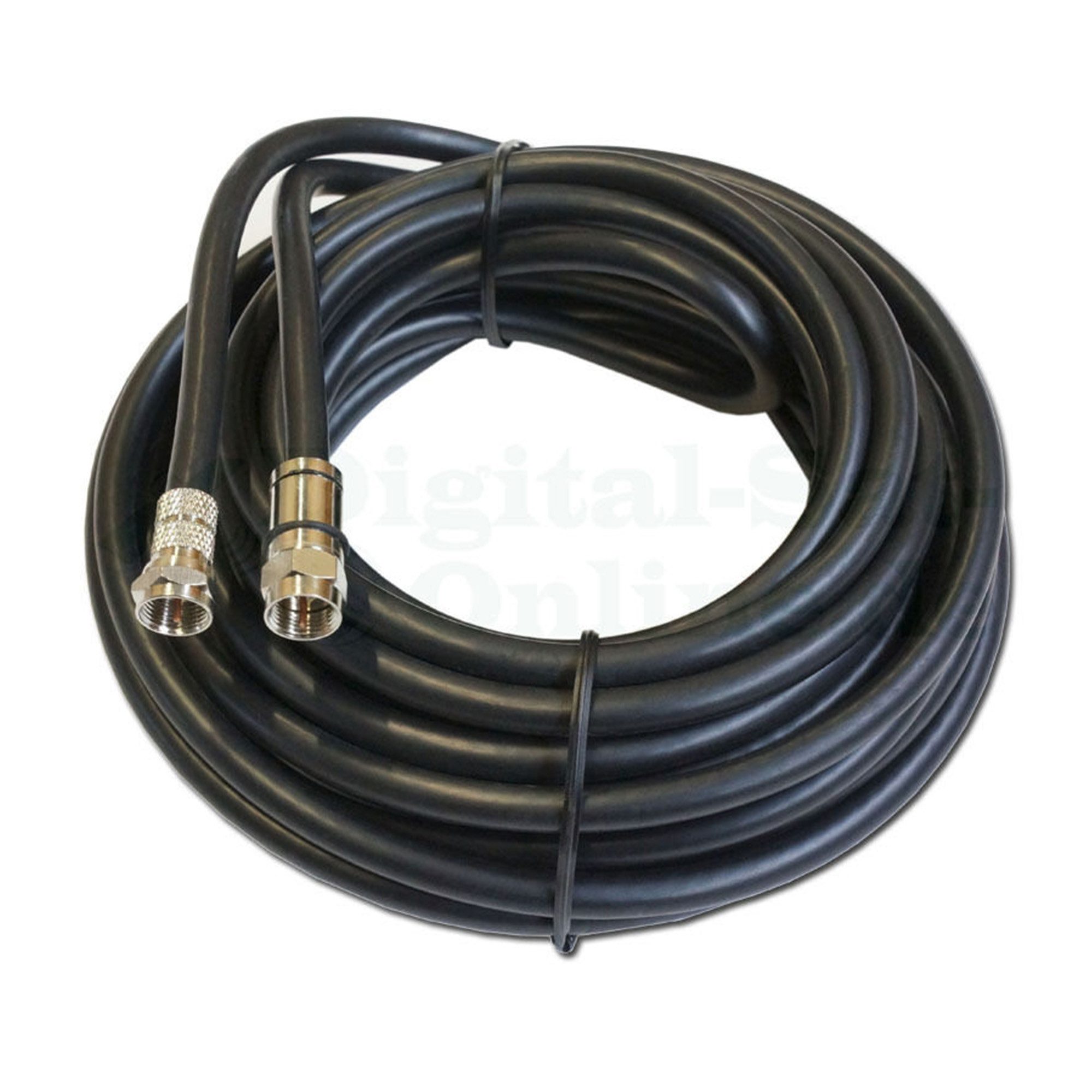 Skymaster Outdoor F-Anschlusskabel Premium Line HQ Schwarz 7,5m SAT-Kabel, Wasserdicht