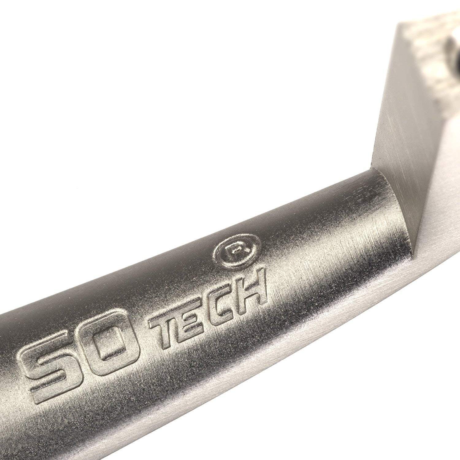 SO-TECH® Möbelgriff Bügelgriff THEA BA 96 - 128 mm - incl. Schrauben, Griff Schrankgriff Schubladengriff - incl. Schrauben