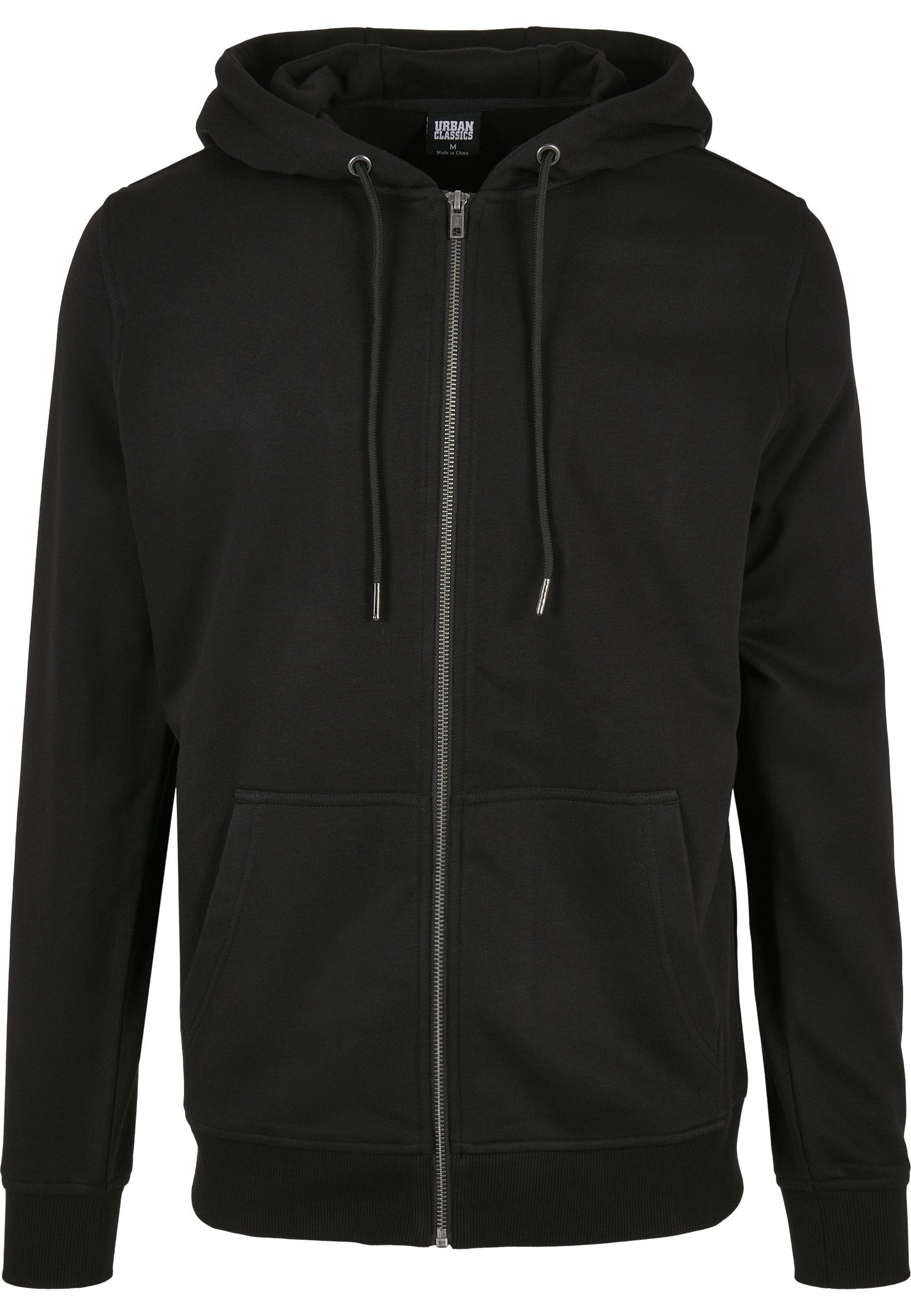 URBAN CLASSICS Funktions-Kapuzensweatjacke Urban Classics Herren Basic Terry Zip Hoody (1-tlg)