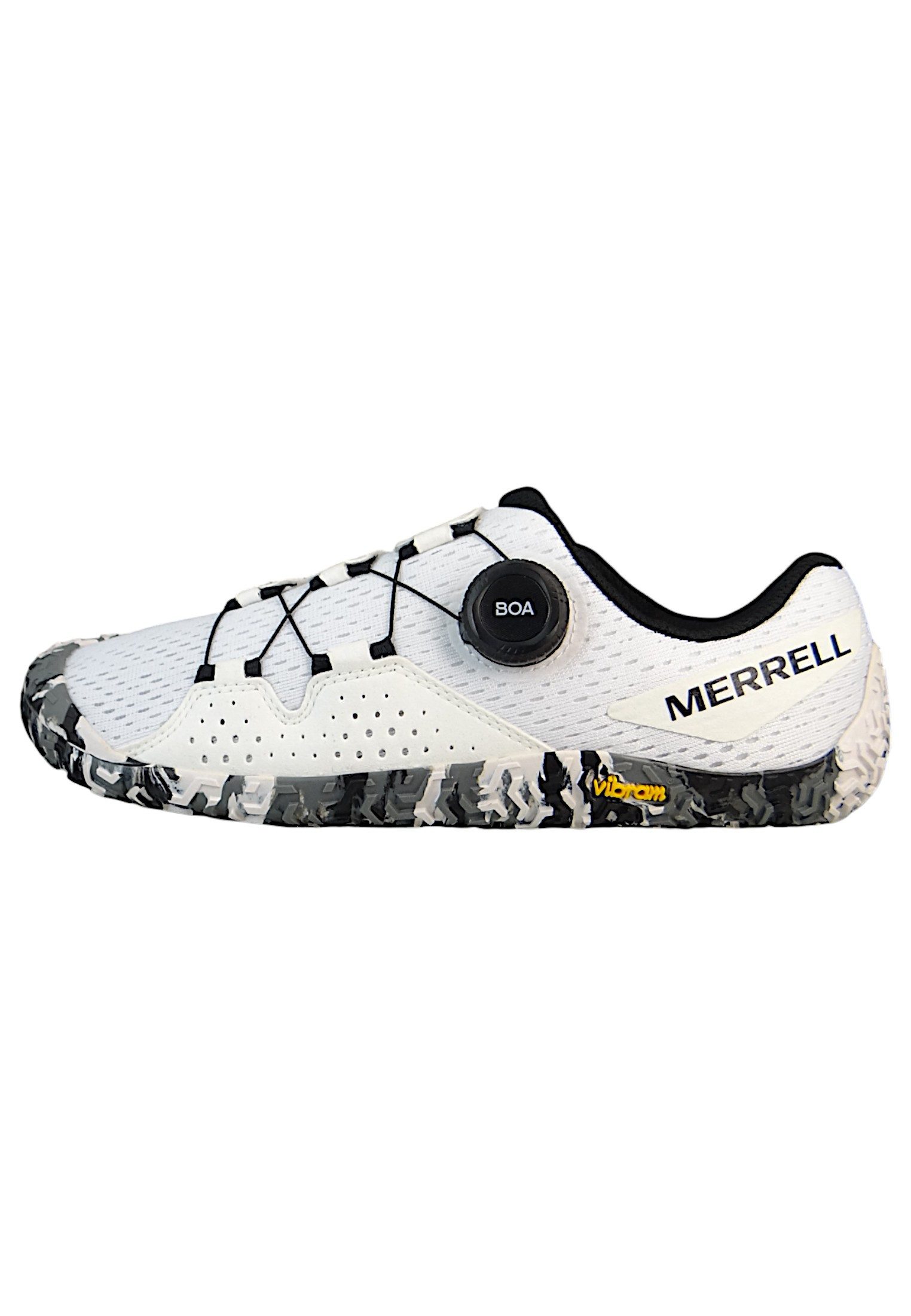 Merrell J068451 Vapor Glove 6 Boa White/Black Schnürschuh