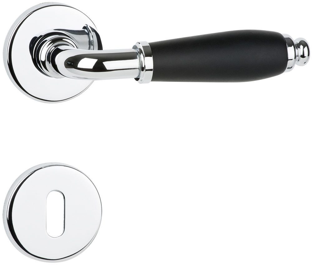 Hermat Metallwaren Montagezubehör Hermat ZT - Drückergarnitur 1157 LILLE *1157.RHF/2074.BB-04HD*