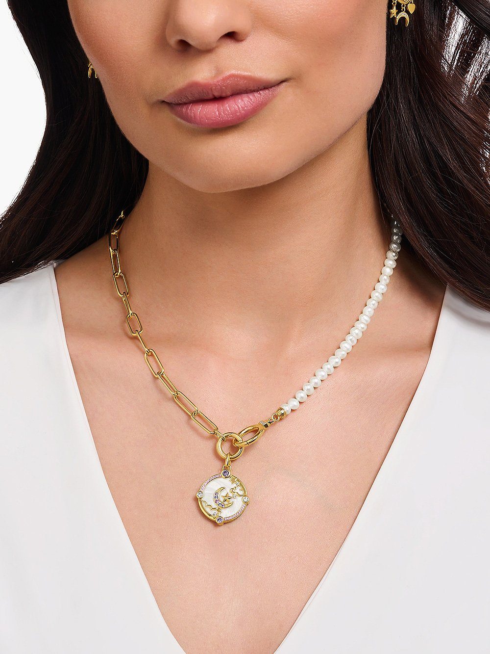 THOMAS SABO Kette mit Anhänger Thomas S...