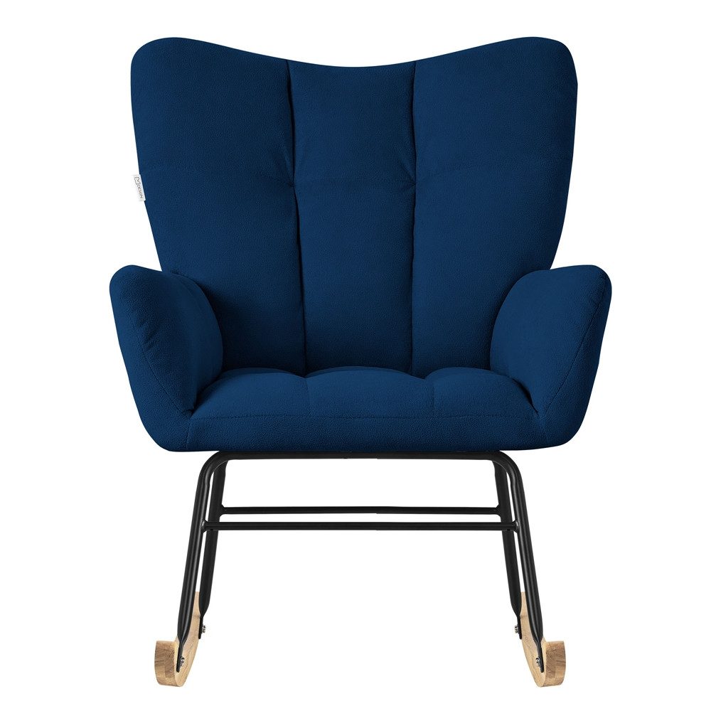 ML-DESIGN Schaukelstuhl Schaukelsessel Ohrenstuhl Schaukelstuhl Akzentstuhl günstig online kaufen