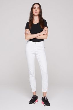 SOCCX Slim-fit-Jeans mit verkürztem Bein