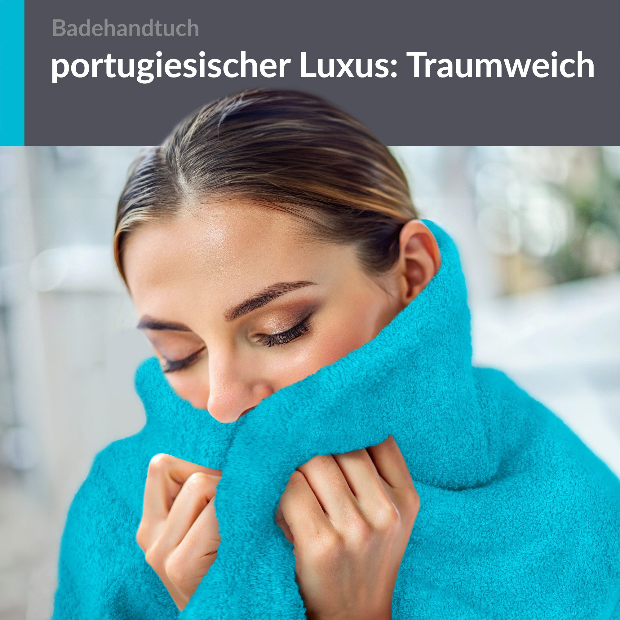 Lashuma Badetuch - Badehandtuch Linz, Frottee günstig online kaufen