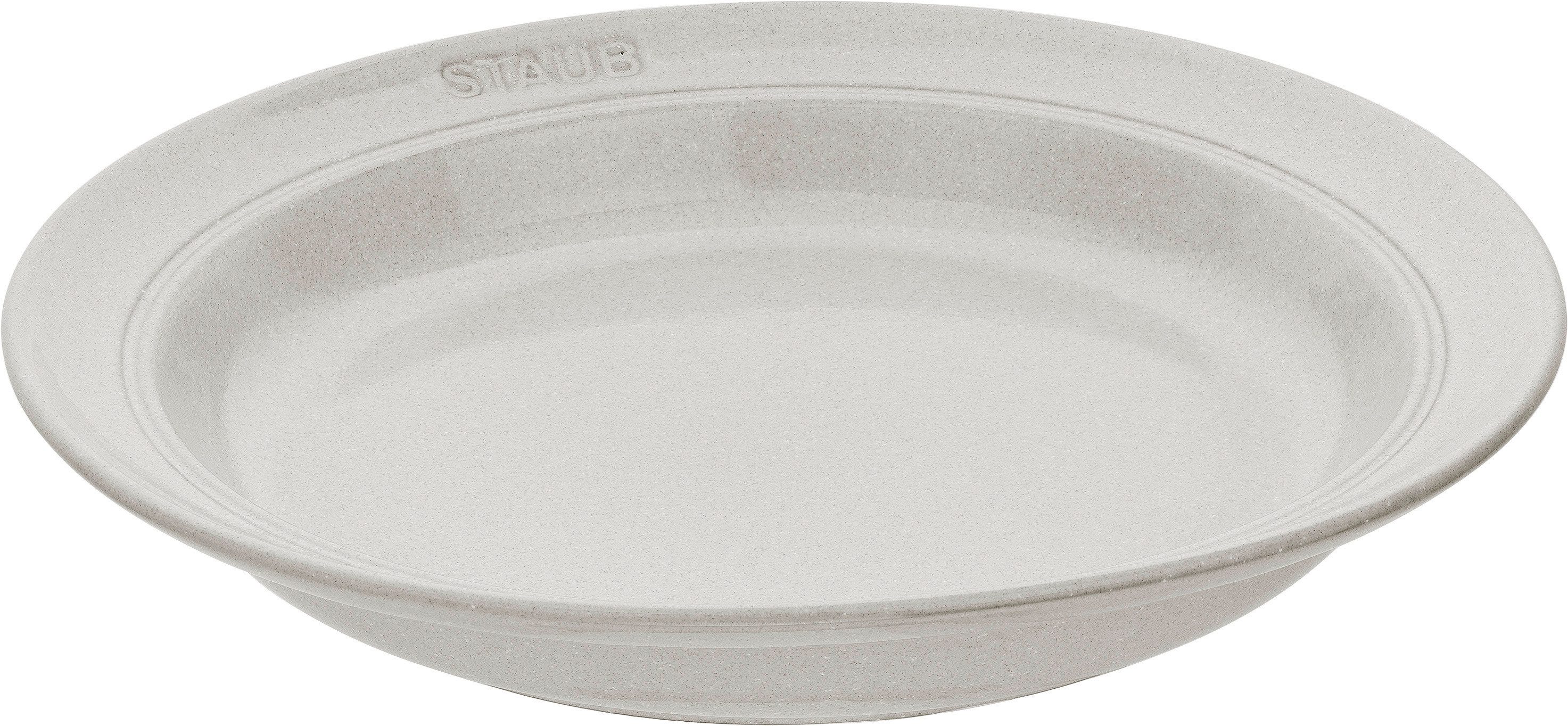 Staub Тарелки Dining Line, (1 St), Keramik-Teller, Emailliert, 24 cm, spülmaschinengeeignet