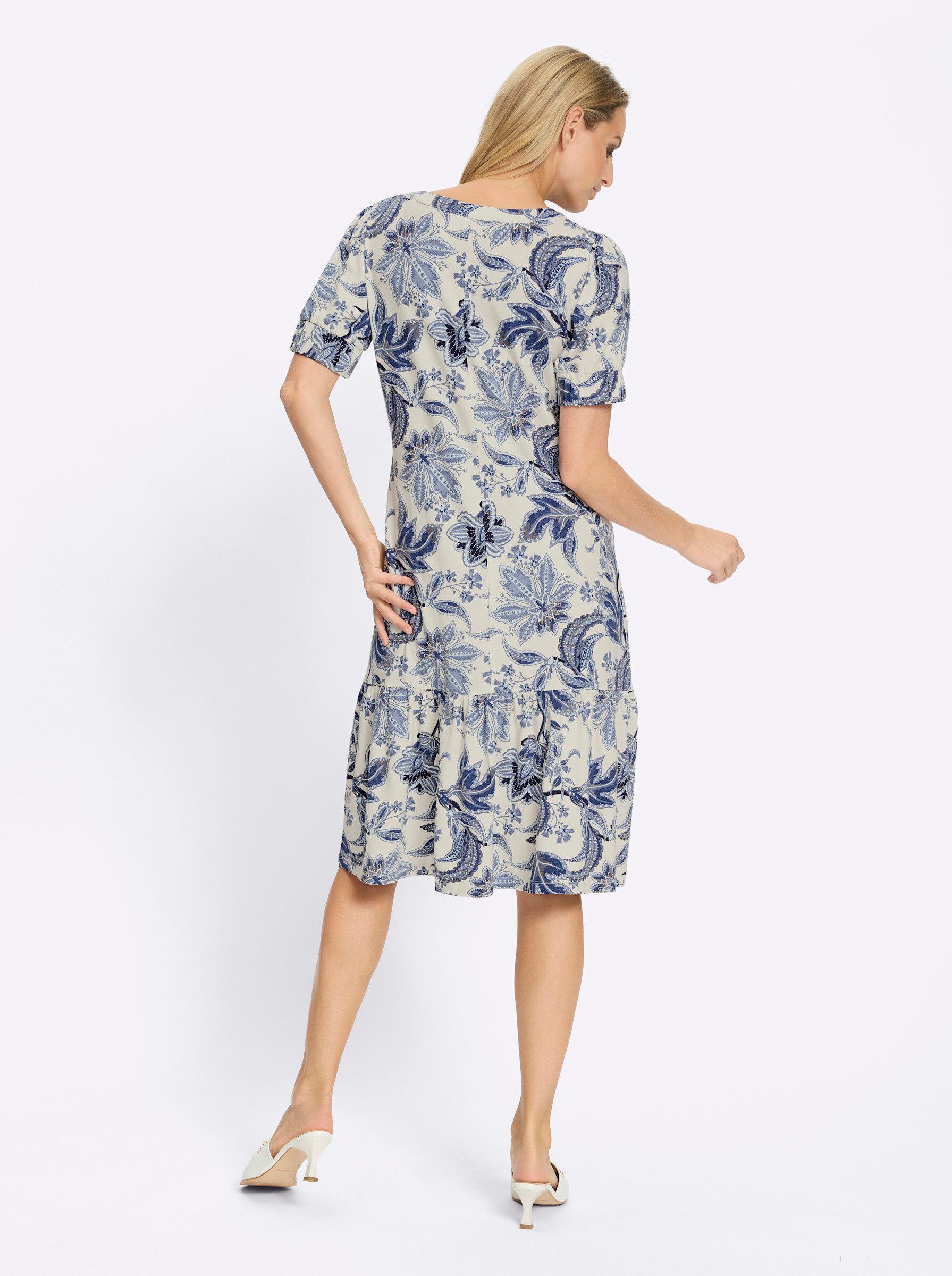 heine Jerseykleid Jersey-Kleid Kurzarm