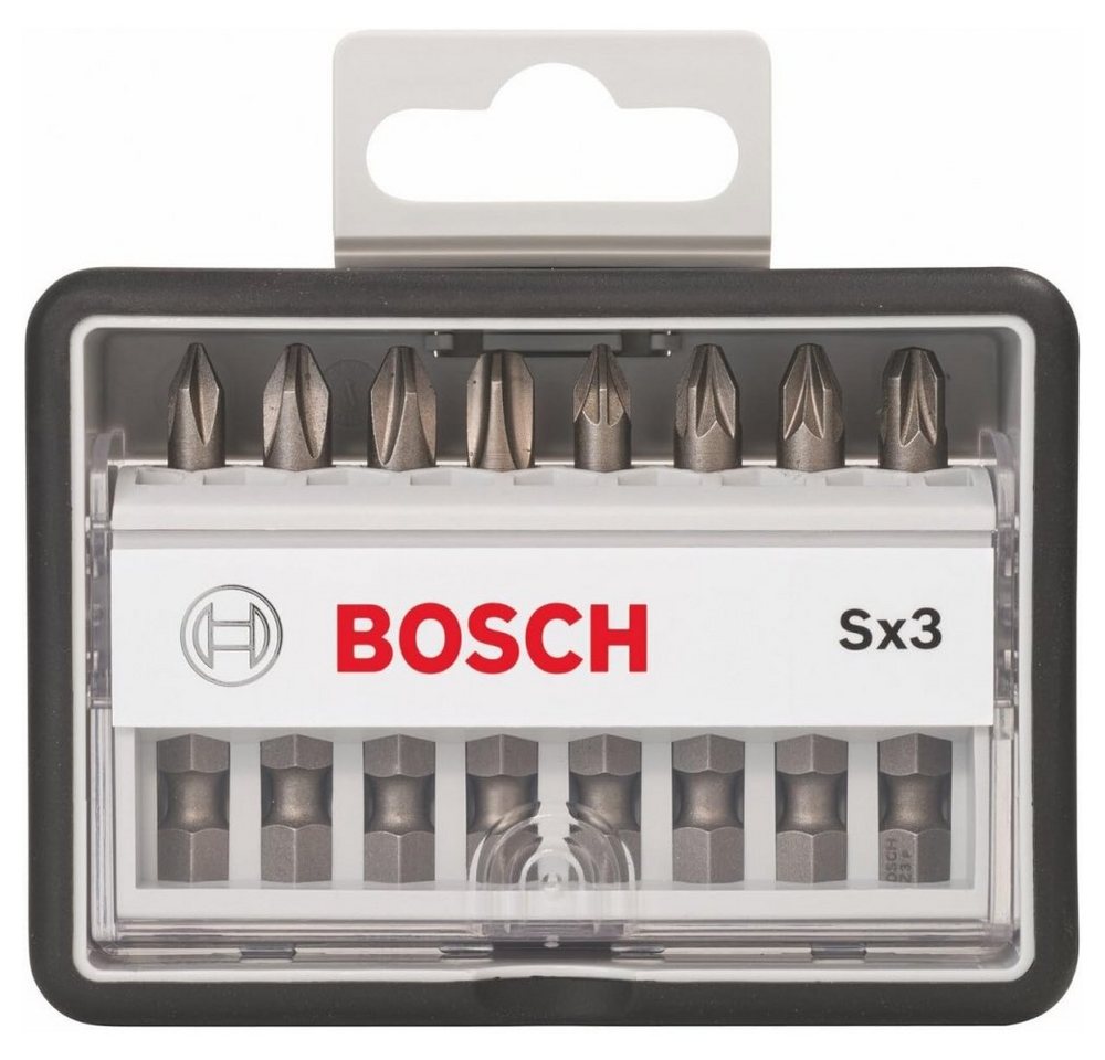 Thumbnail - BOSCH Bit-Set Professional Robust Line Extra Hard 8-teilig - Bit-Sortiment - grau
