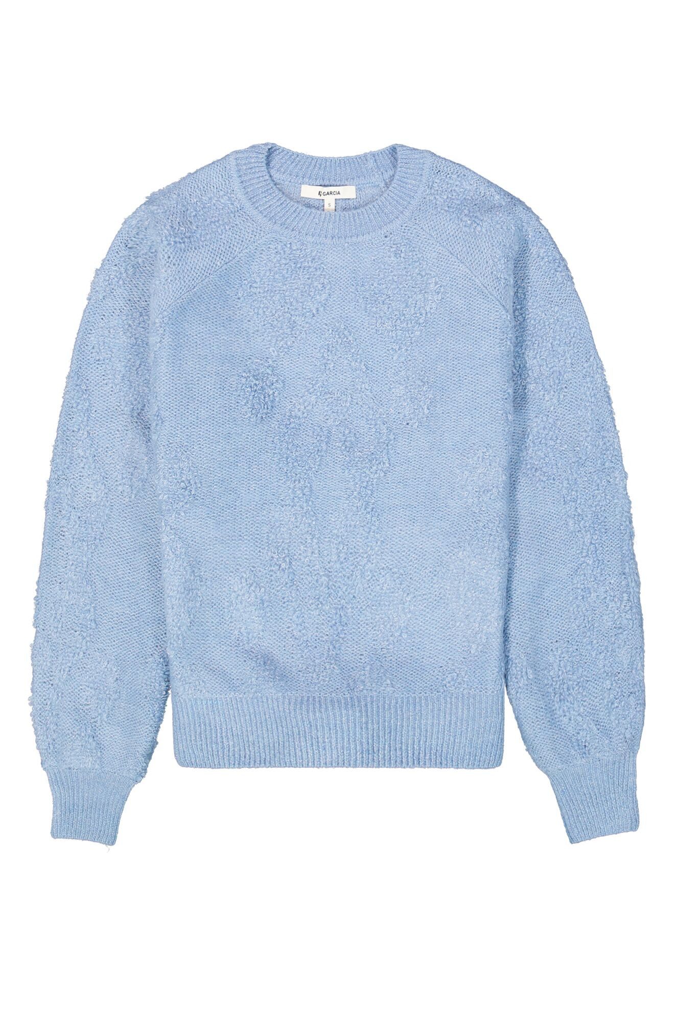 Garcia Rundhalspullover Pullover