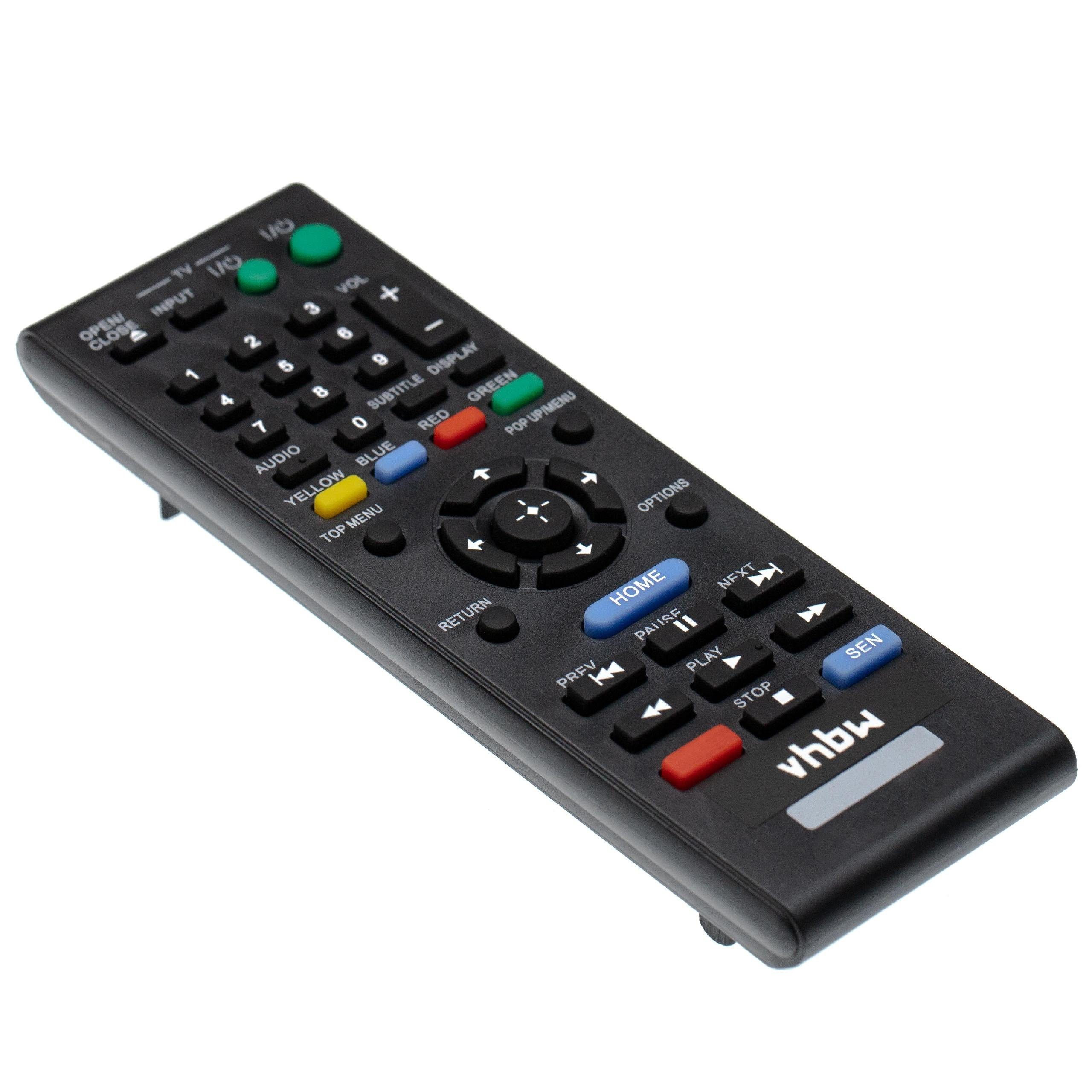 vhbw Fernbedienung (passend für Sony BDP-S2100, BDP-S3100, BDP-S390, BDP-S390WM, BDP-S5100, BDP-S5100E DVD-Player)