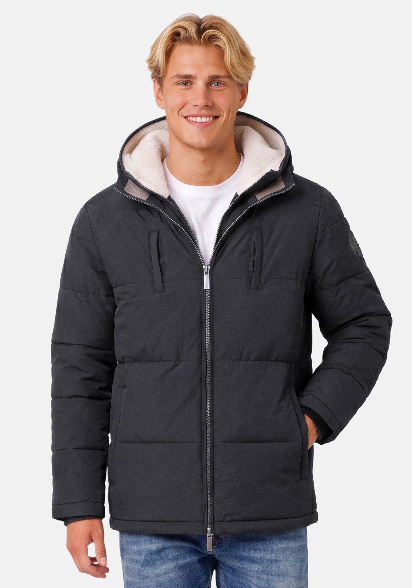 Alessandro Salvarini Winterjacke ASFredii mit abnehmbaren Teddy-Fleece-Innenlayer – Bild 2 von 5