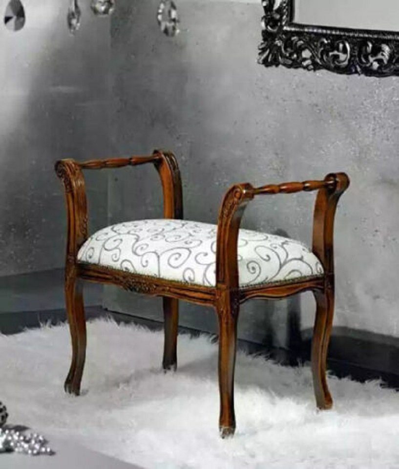 [Zu einem erstaunlichen Preis] JVmoebel Sitzbank Luxus Sitzbank Stoff Hocker Design (Sitzbank), Polster Sitzmöbel Textil Italy in Neu Made Sitz